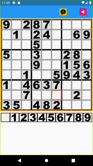 Simple Sudoku Game